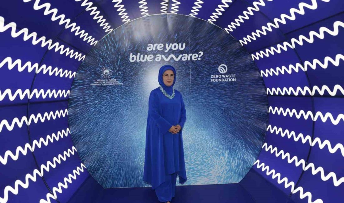 Cumhurbaşkanı Recep Tayyip Erdoğan’ın eşi, Birleşmiş Milletler (BM) Sıfır Atık