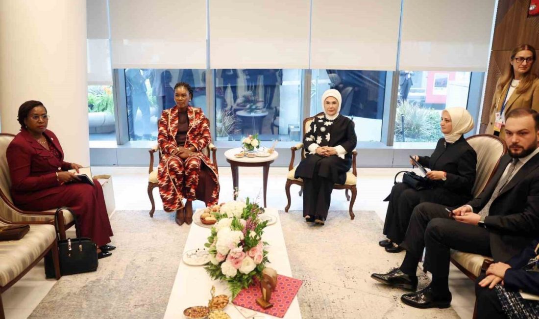 Cumhurbaşkanı Recep Tayyip Erdoğan’ın eşi, Birleşmiş Milletler (BM) Sıfır Atık