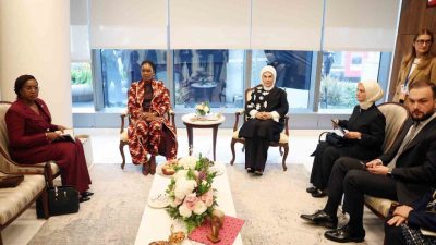 Cumhurbaşkanı Recep Tayyip Erdoğan’ın eşi, Birleşmiş Milletler (BM) Sıfır Atık