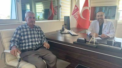 Eskişehir’de yaşayan 72 yaşındaki Mustafa Özkan’ın rektum bölgesindeki 8 santimetre