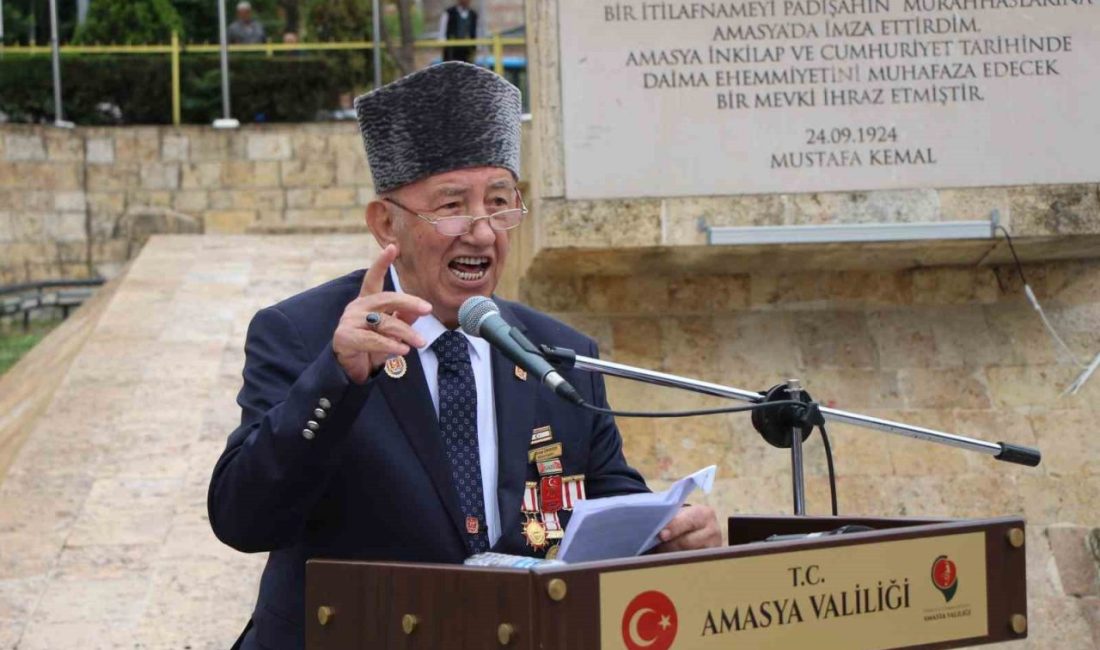 Türkiye Muharip Gaziler Derneği Amasya Şubesi Başkanı Ahmet Ünverdi, “Terörsüz