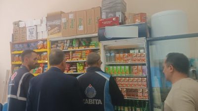 Hakkari Belediyesi Zabıta Müdürlüğü ve Ticaret İl Müdürlüğü ekipleri, koordineli