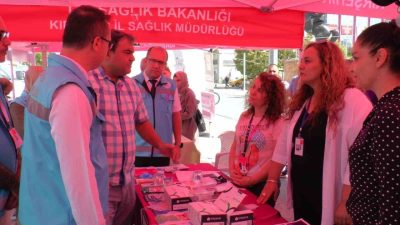 İl Sağlık Müdürlüğü tarafından Halk Sağlığı Haftası dolayısıyla organize edilen