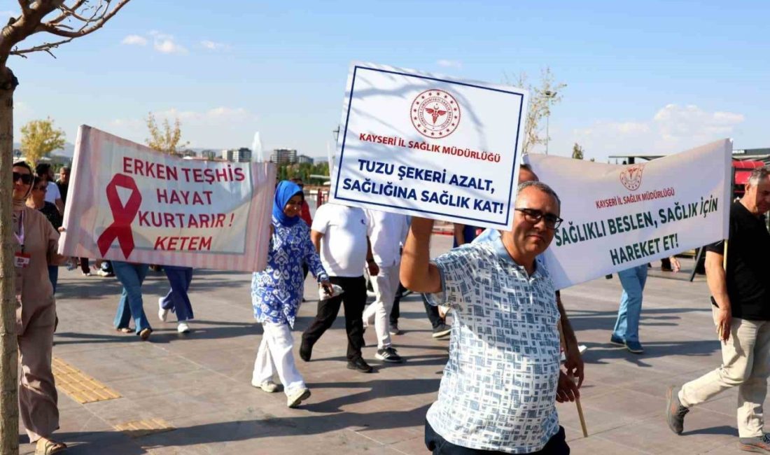 Kayseri İl Sağlık Müdürlüğü tarafından 3-9 Eylül Halk Sağlığı Haftası