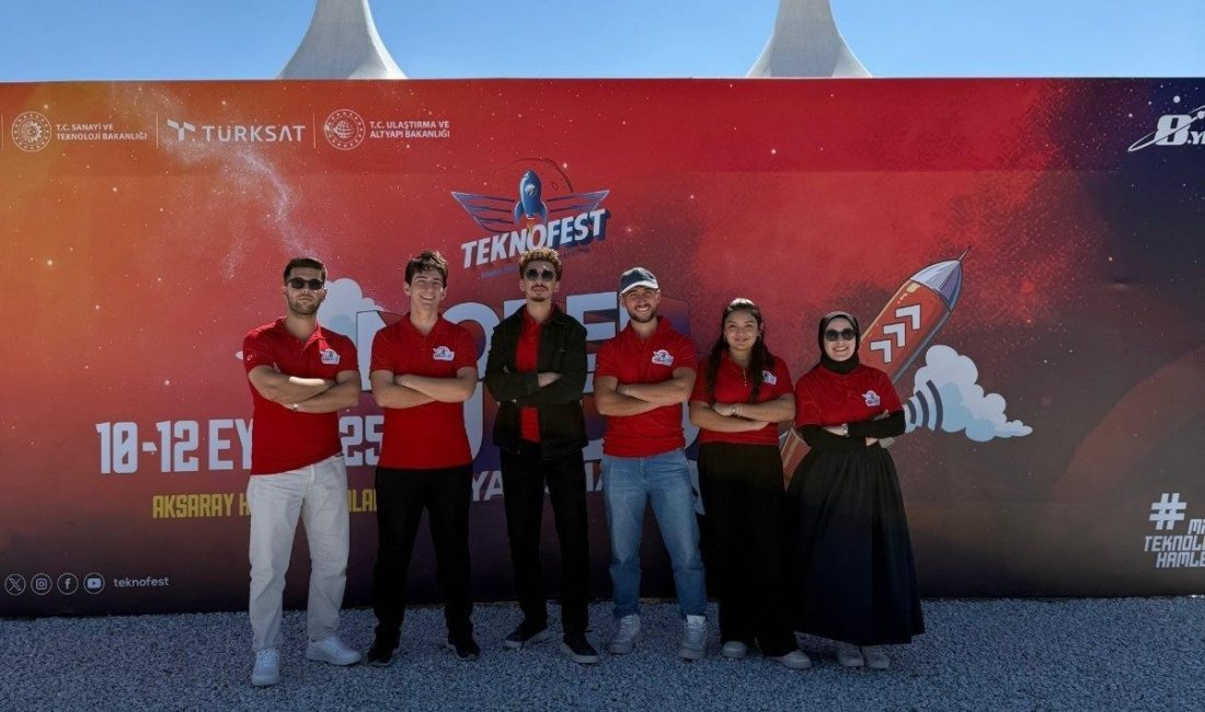 Düzce Üniversitesi Mühendislik Fakültesi öğrencilerinden oluşan HAREZMİ DGM Takımı, yüksek