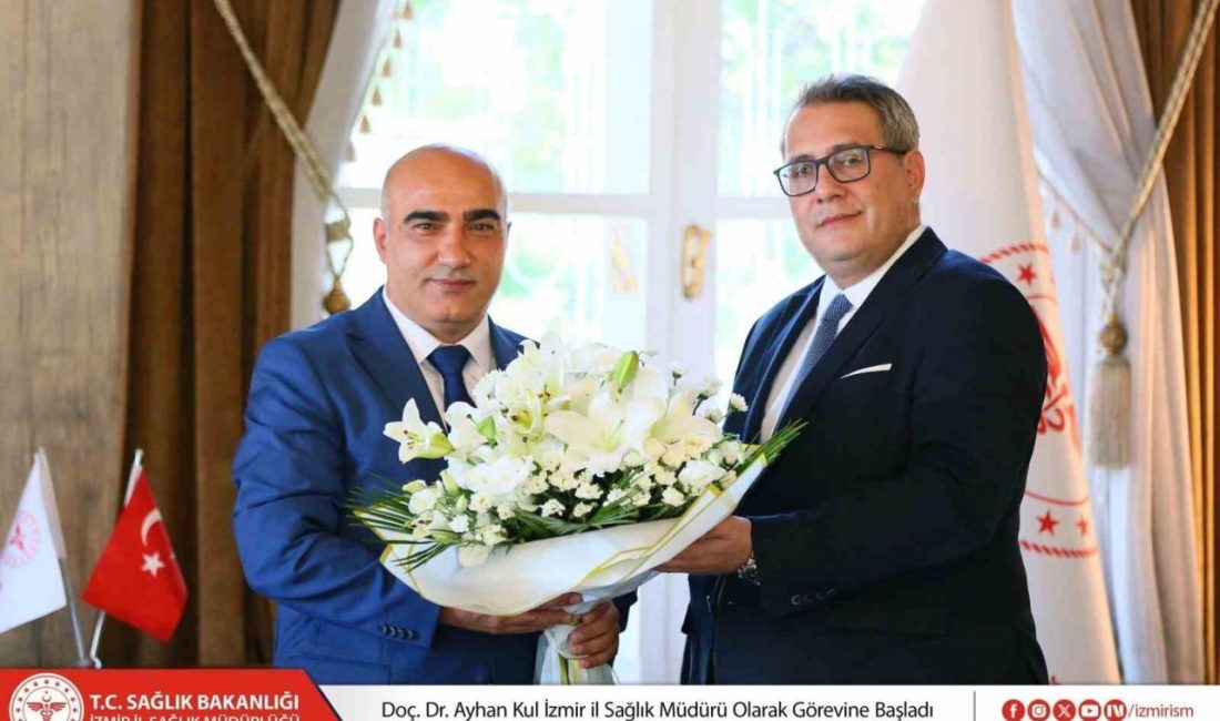 İzmir İl Sağlık Müdürü Burak Öztop’un yerine atanan Doç. Dr.