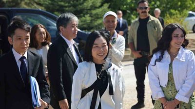 Türk ortaklığıyla kurulan Japon Anadolu Arkeoloji Enstitüsü’nü ziyaret ederek başladı.