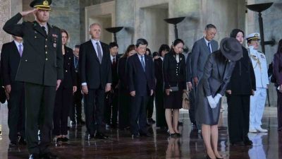 Japonya Altes Prensesi Akiko Mikasa, Ankara ziyareti çerçevesinde Anıtkabir’de Atatürk’ün
