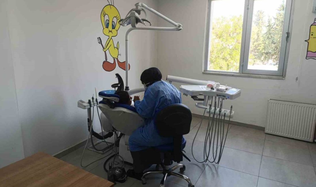 Adıyaman’ın Kahta Ağız ve Diş Sağlığı Merkezi bünyesinde Çocuk Ağız
