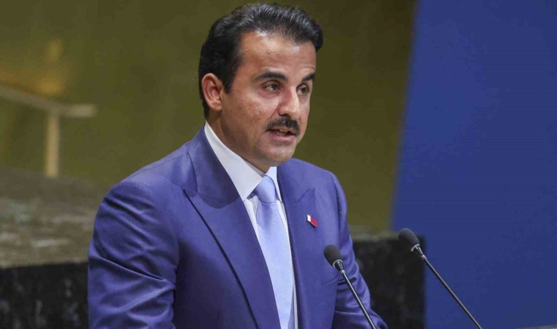 Katar Emiri Şeyh Tamim bin Hamad Al Thani, BM Genel