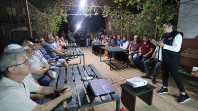 Kepez Belediyesi, mahallelerde afetlere karşı bilinçlendirme çalışmalarını Habibler Mahallesi’nde site