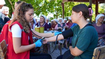 Menteşe Belediyesi, 3-9 Eylül Halk Sağlığı Haftası kapsamında vatandaşlara yönelik