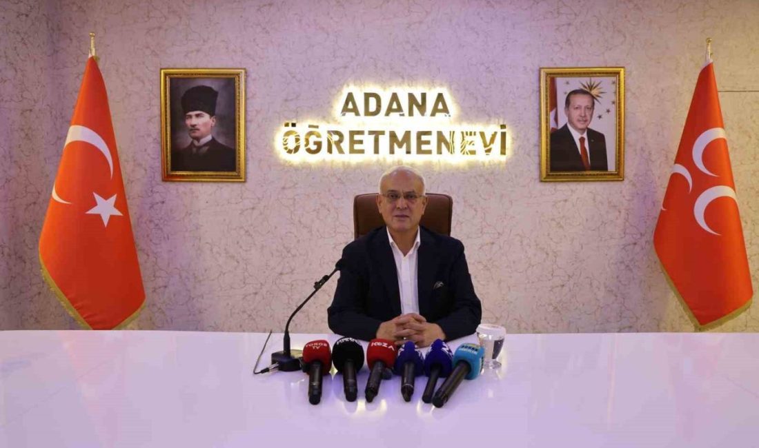 Milliyetçi Hareket Partisi (MHP) Adana İl Başkanı Yusuf Kanlı, “Terörsüz