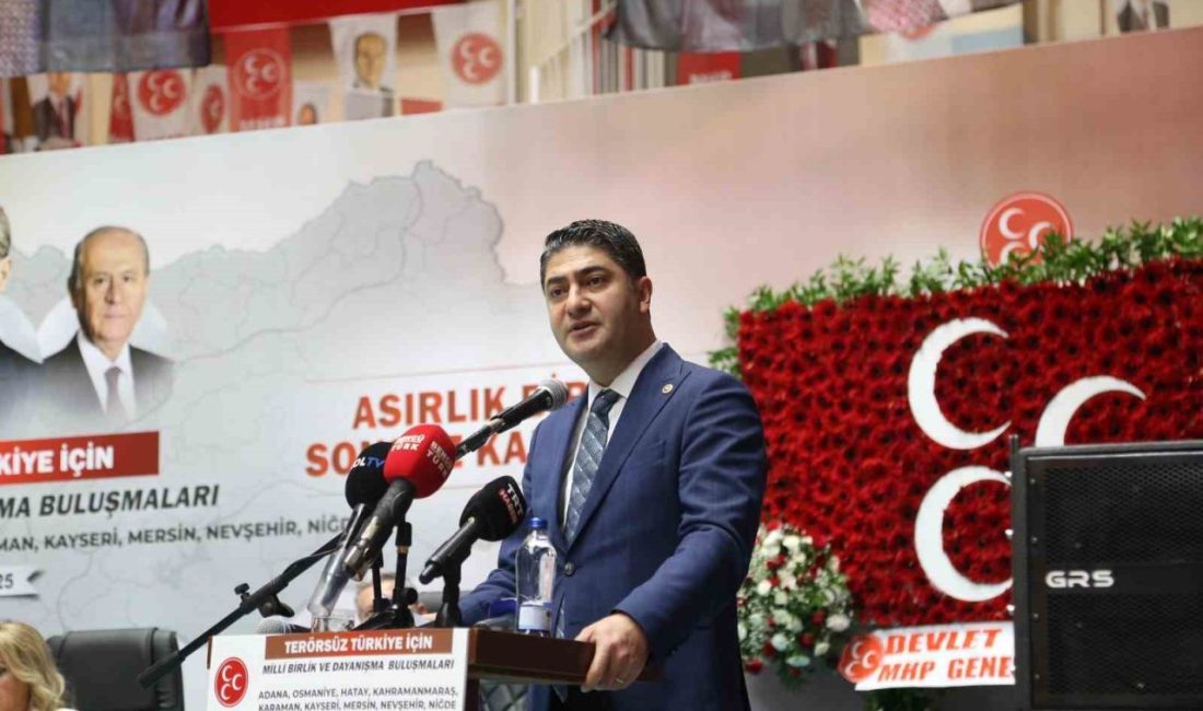 Milliyetçi Hareket Partisi (MHP) Genel Başkan Yardımcısı ve Kayseri Milletvekili