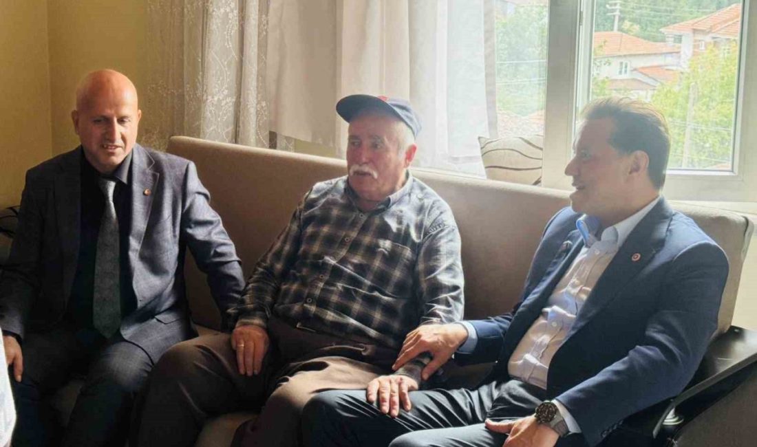 AK Parti Eskişehir Milletvekili Nebi Hatipoğlu, şehit Vahit Elmas’ın ailesini