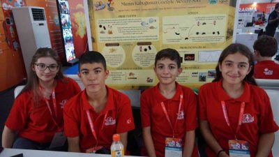 İstanbul Atatürk Havalimanı’nda düzenlenen dünyanın en büyük havacılık, uzay ve