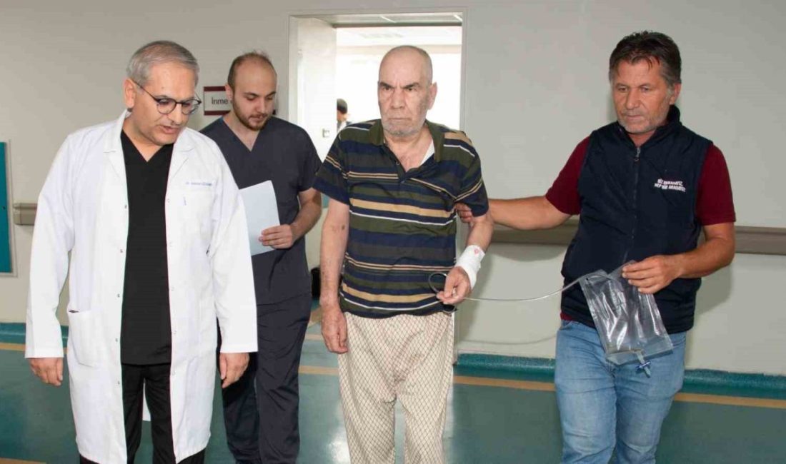 Konya’da her iki şah damarı da tıkalı olan ve defalarca