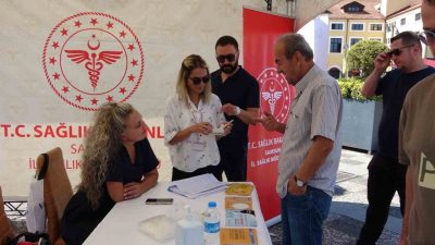 Sağlık Bakanlığı’nın tütünle mücadele kapsamında başlattığı çalışma çerçevesinde Samsun’da 34