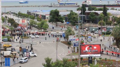 Samsun’da 19 Eylül Gaziler Günü, askeri bando ile gaziler ve