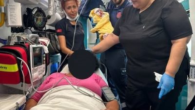 DENİZLİ (İHA) – Denizli’nin Çivril ilçesinde doğum sancıları başlayan anne,