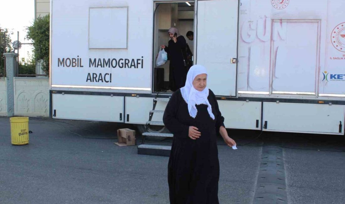 Siirt’te vatandaşların erken teşhis ve tedaviye erişimini kolaylaştırmak amacıyla mobil