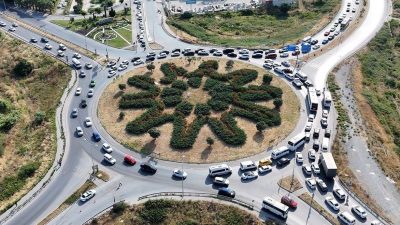 Türkiye’nin trafik yoğunluğu en fazla yollarından İzmir-Söke-Bodrum Karayolu üzerinde bulunan