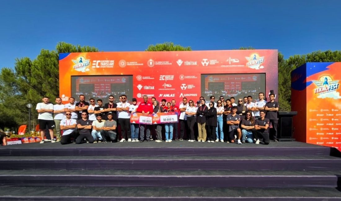 SUBÜ, Teknofest 2025 çerçevesinde düzenlenen TÜBİTAK Efficiency Challenge Elektrikli Araç