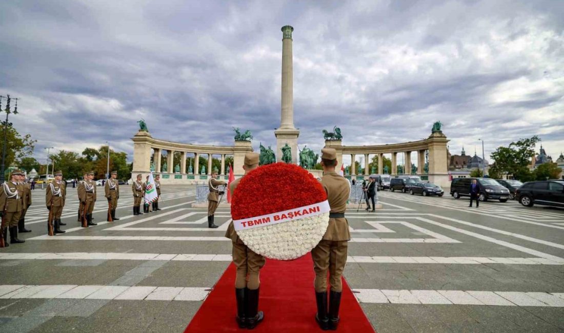 TBMM Başkanı Numan Kurtulmuş, resmi ziyaret gerçekleştirdiği Macaristan’ın başkenti Budapeşte’de,