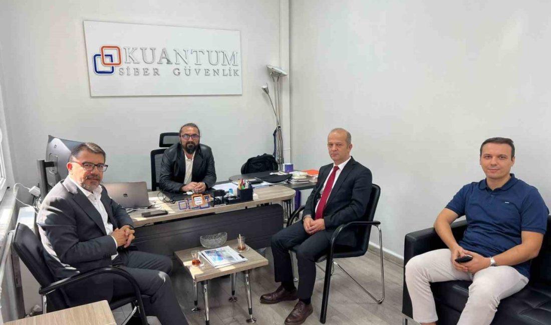 Teknopark’ın parlayan yıldızı; Kuantum Siber Güvenlik A.Ş.’nin Ar-Ge yolculuğu sürüyor Zonguldak Teknoloji ve Sanayi İl Müdürü Metin Vural ve beraberindeki