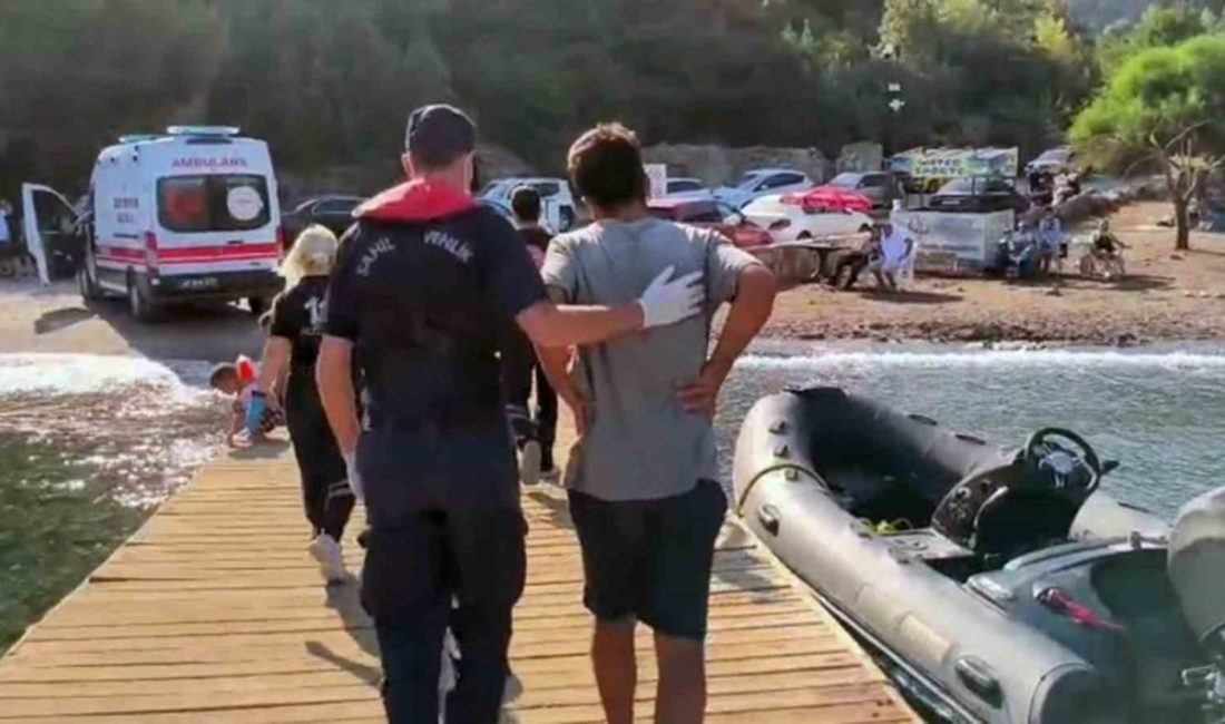 Muğla’nın Fethiye ilçesi açıklarında seyreden ticari yatta rahatsızlanan vatandaş için