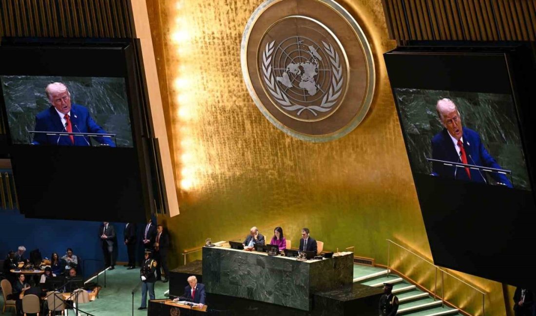 ABD Başkanı Donald Trump, Birleşmiş Milletler (BM) 80’inci Genel Kurulu’na