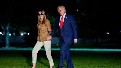 ABD Başkanı Donald Trump, resmi ziyarette bulunduğu İngiltere dönüşünde Air