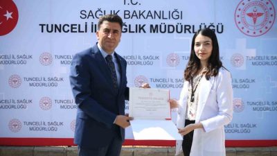 Tunceli’de 3-9 Eylül Halk Sağlığı Haftası, İl Sağlık Müdürlüğü bahçesinde