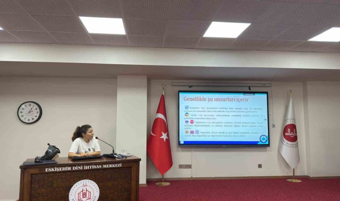 Eskişehir’de ‘Tütün ve Tütün Ürünlerinin Zararları’ konulu bir bilgilendirme eğitimi