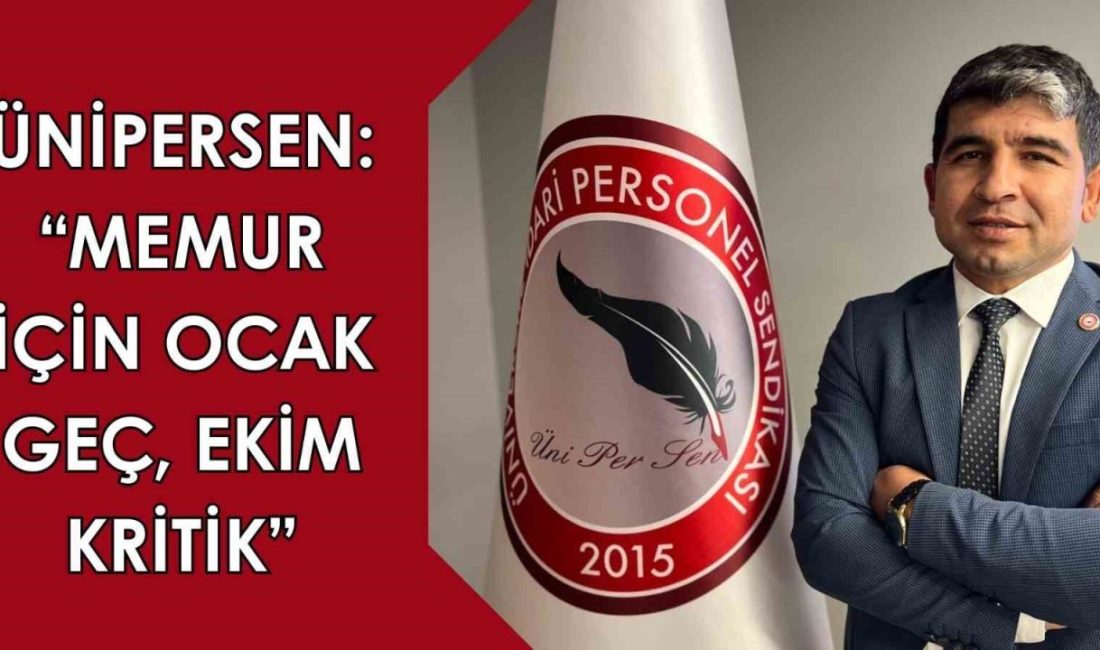 Üniversite İdari Personel Sendikası (ÜNİPERSEN) Genel Başkanı İbrahim Güzel, “Sendika