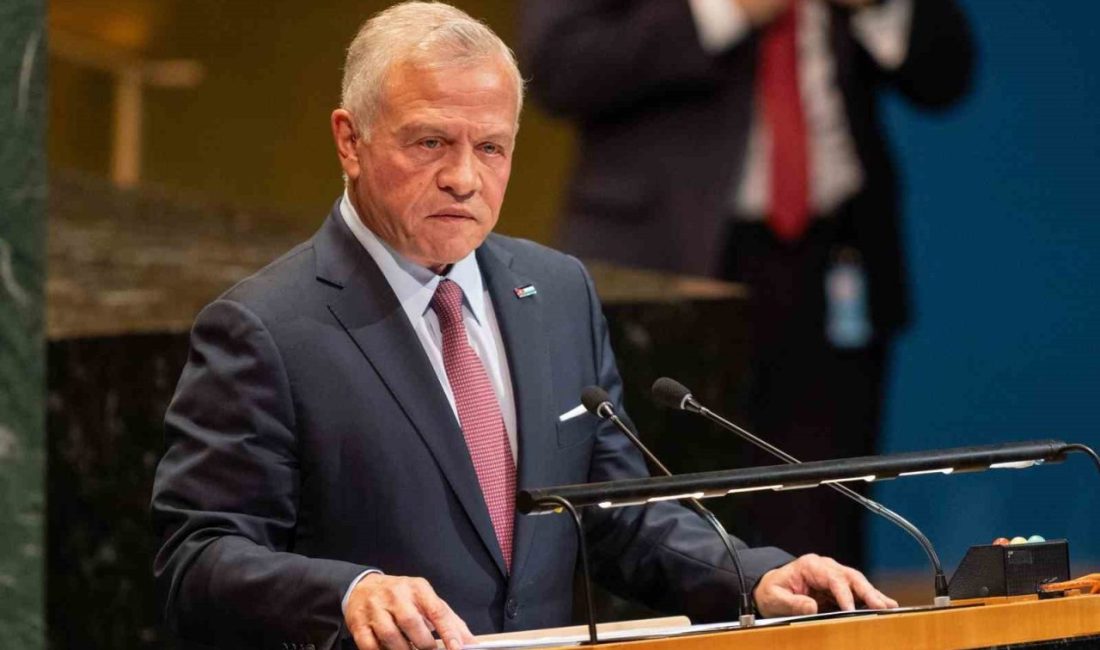 Ürdün Kralı II. Abdullah, BM Genel Kurulu’nda yaptığı konuşmada, uluslararası