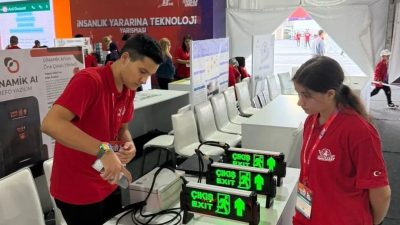 Samsun Vezirköprü Hatice Kemal Kayalıoğlu Fen Lisesi öğrencisi Fatih Altun,