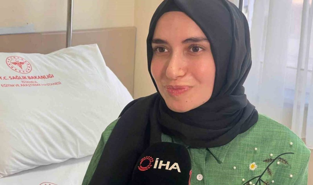 Doğumsal ürolojik hastalıkla dünyaya gelen 21 yaşındaki Fatma Nur Öztürk,