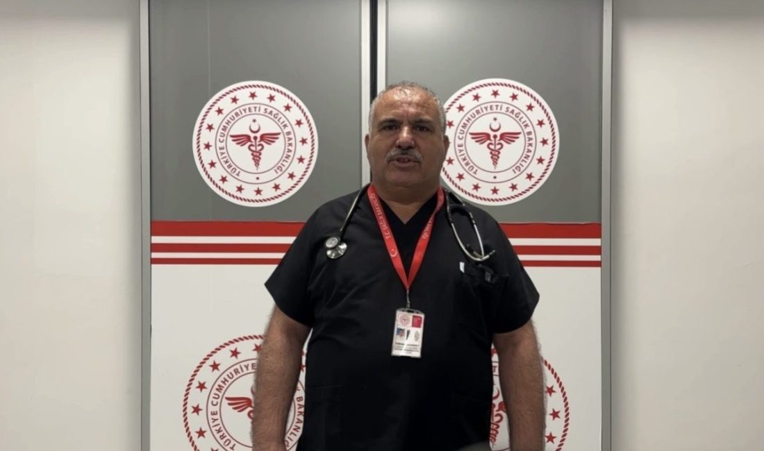 Osmaniye’de yaşlı adamın yemek yerken akciğerine kaçan 1 buçuk santimetrelik