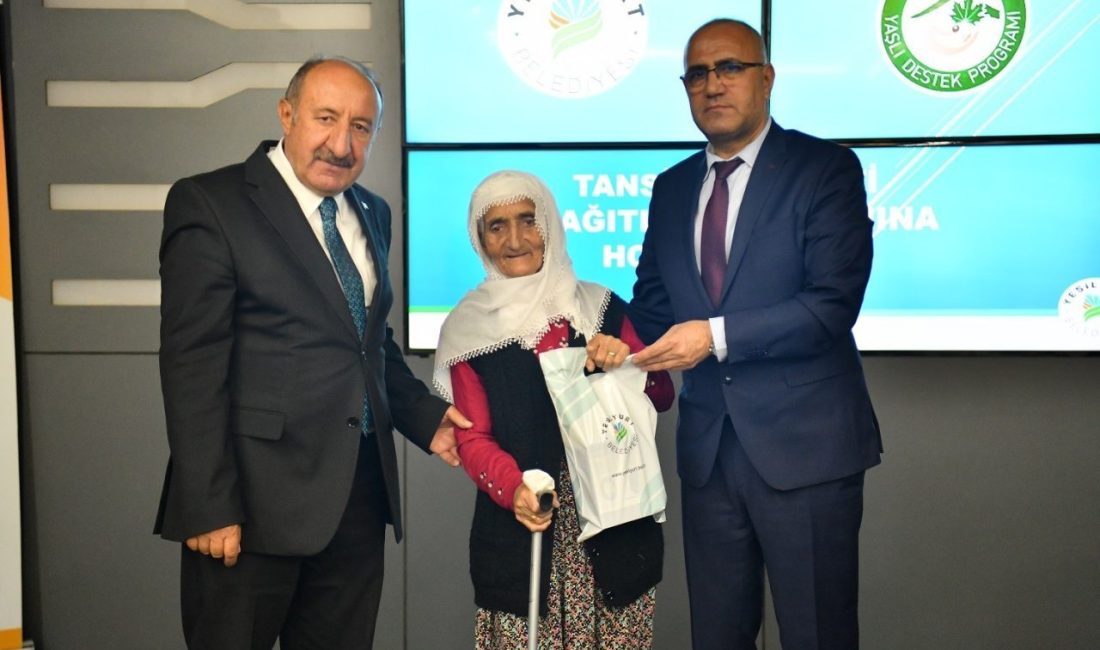 Malatya’nın Yeşilyurt Belediyesi, sosyal yardım hizmetleri kapsamında kronik rahatsızlığı bulunan