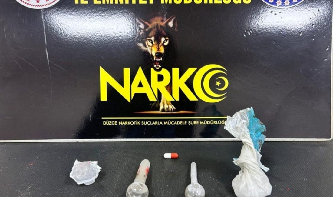 DÜZCE (İHA) – Düzce’de 19 ayrı suç kaydı bulunan şüpheli,