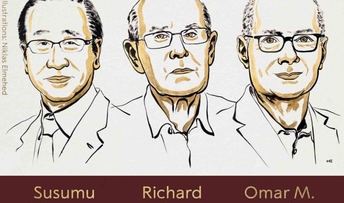 2025 Nobel Kimya Ödülü’nü gaz ve diğer kimyasal molekülleri yakalayıp