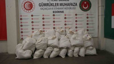 Ticaret Bakanlığı Gümrükler Muhafaza ekiplerince Kapıkule ve İpsala gümrük kapılarında