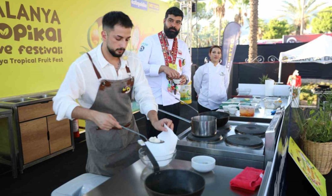 Alanya Belediyesi’nin bu yıl dördüncüsünü düzenlediği Alanya Tropikal Meyve Festivali,