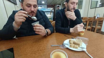 Bilecik’in Pazaryeri ilçesinde 4 kuşaktır geleneksel yöntemlerle boza üretimi yapan