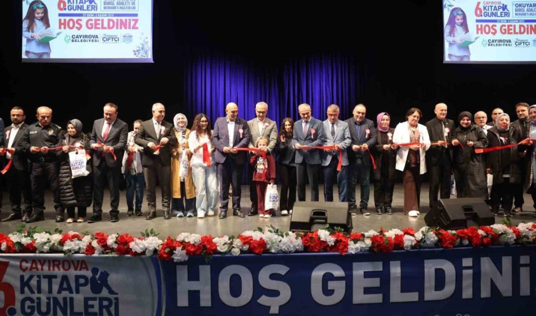 Çayırova’da bu yıl 6’ncısı düzenlenen Çayırova Kitap Günleri’nde 51’i ulusal
