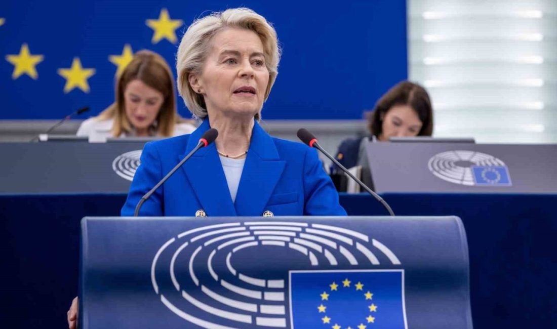 AB Komisyonu Başkanı Ursula von der Leyen, Rus insansız hava