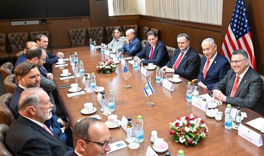 ABD Başkan Yardımcısı James David Vance, temaslarda bulunmak üzere dün