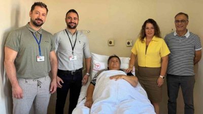 Aydın Devlet Hastanesi’nde ilk kez gerçekleştirilen laparoskopik parsiyel nefrektomi ameliyatı