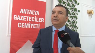 Antalya Gazeteciler Cemiyeti (AGC) Başkanı İdris Taş, 19 Eylül Gaziler
